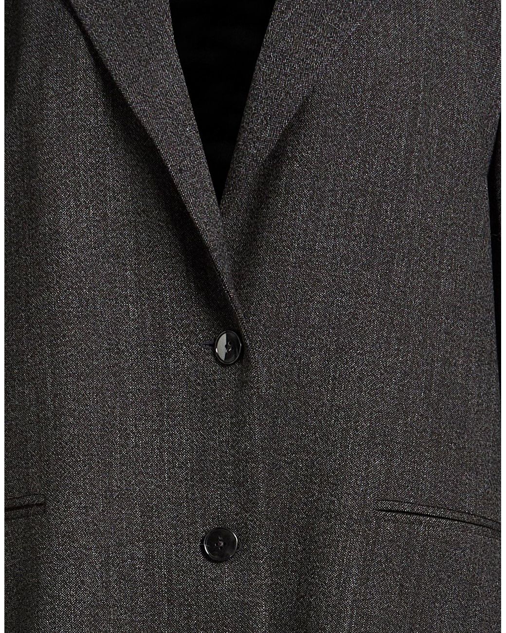 Lardini Black Blazer Polyester, Wool, Elastane