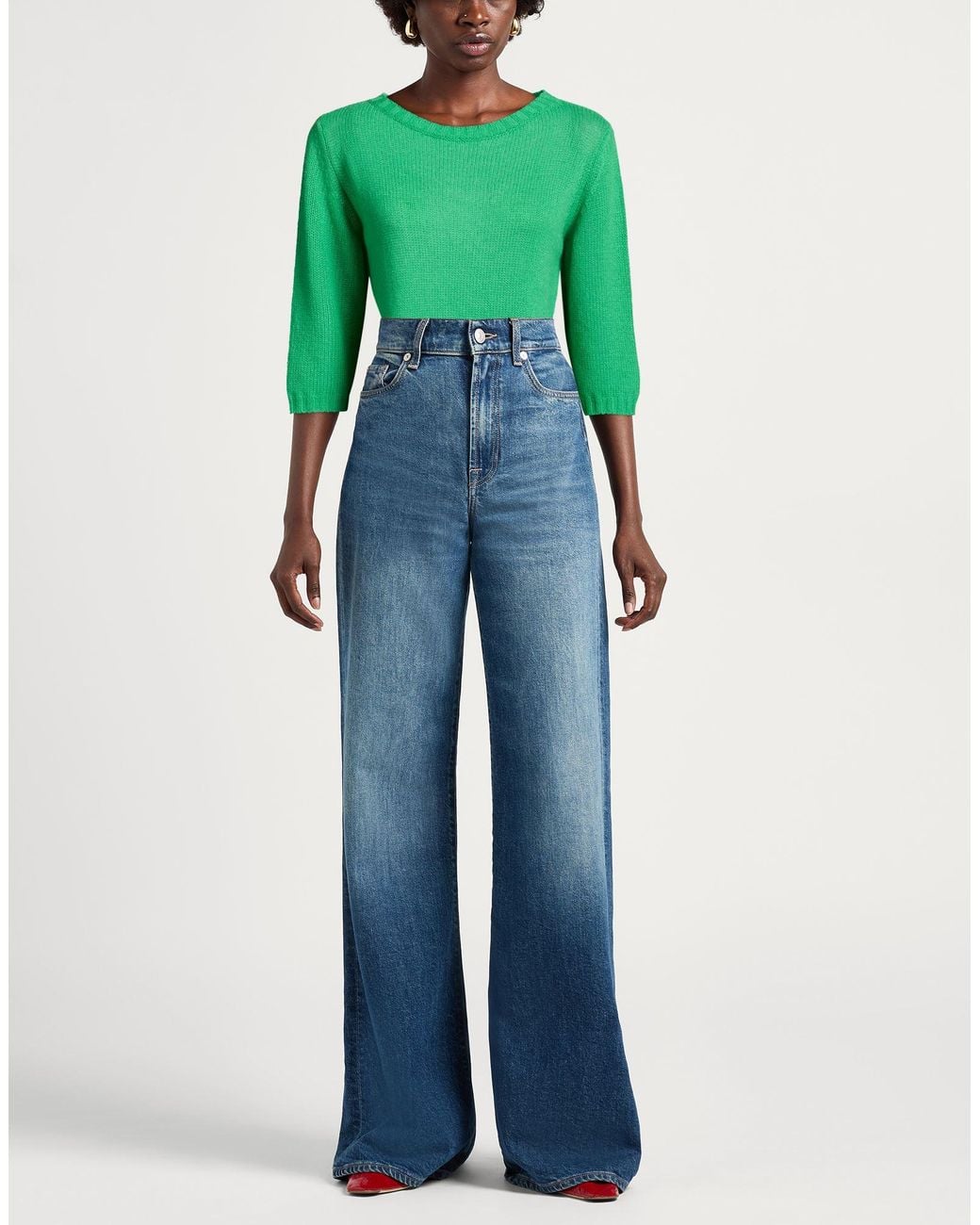 Lamberto Losani Green Sweater Cashmere