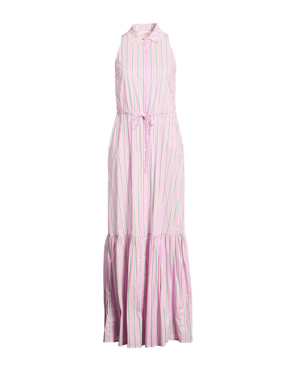 Mc2 Saint Barth Pink Maxi Dresses