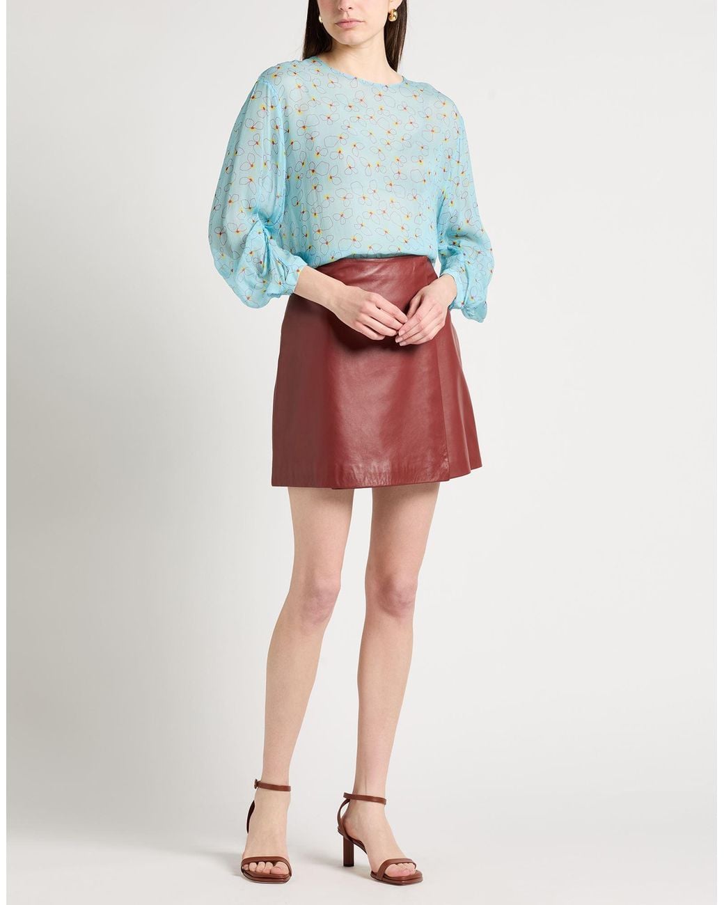 Manila Grace Blue Top