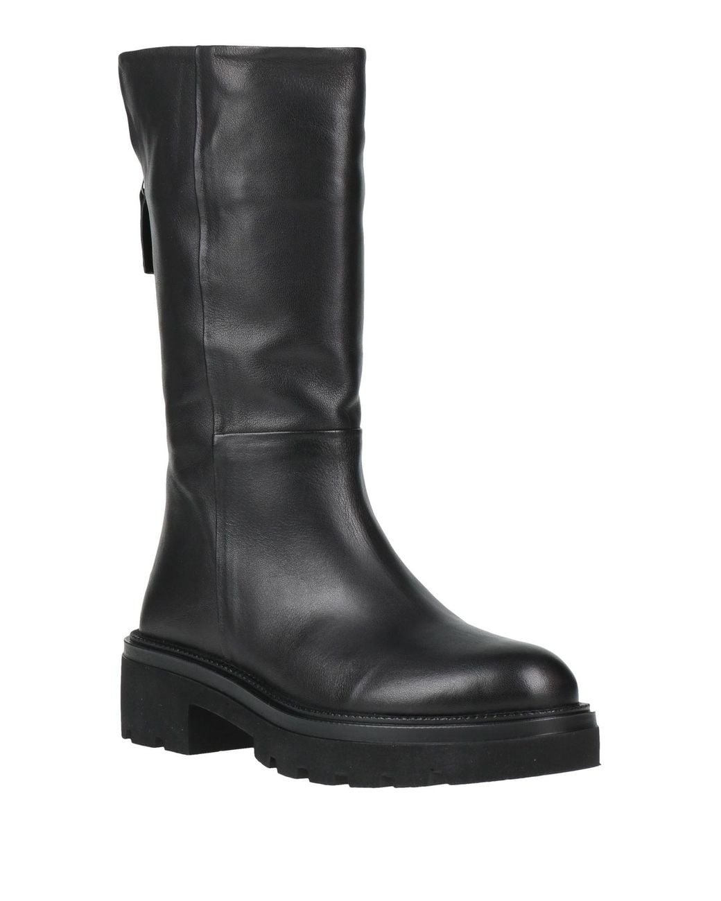 Albano Black Boot Leather