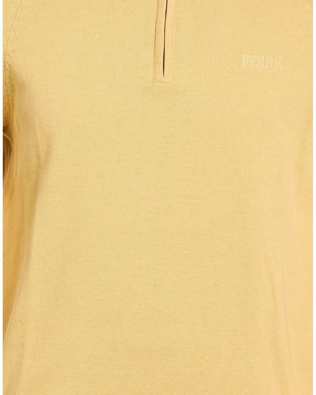 Ferré Yellow Jumper for men