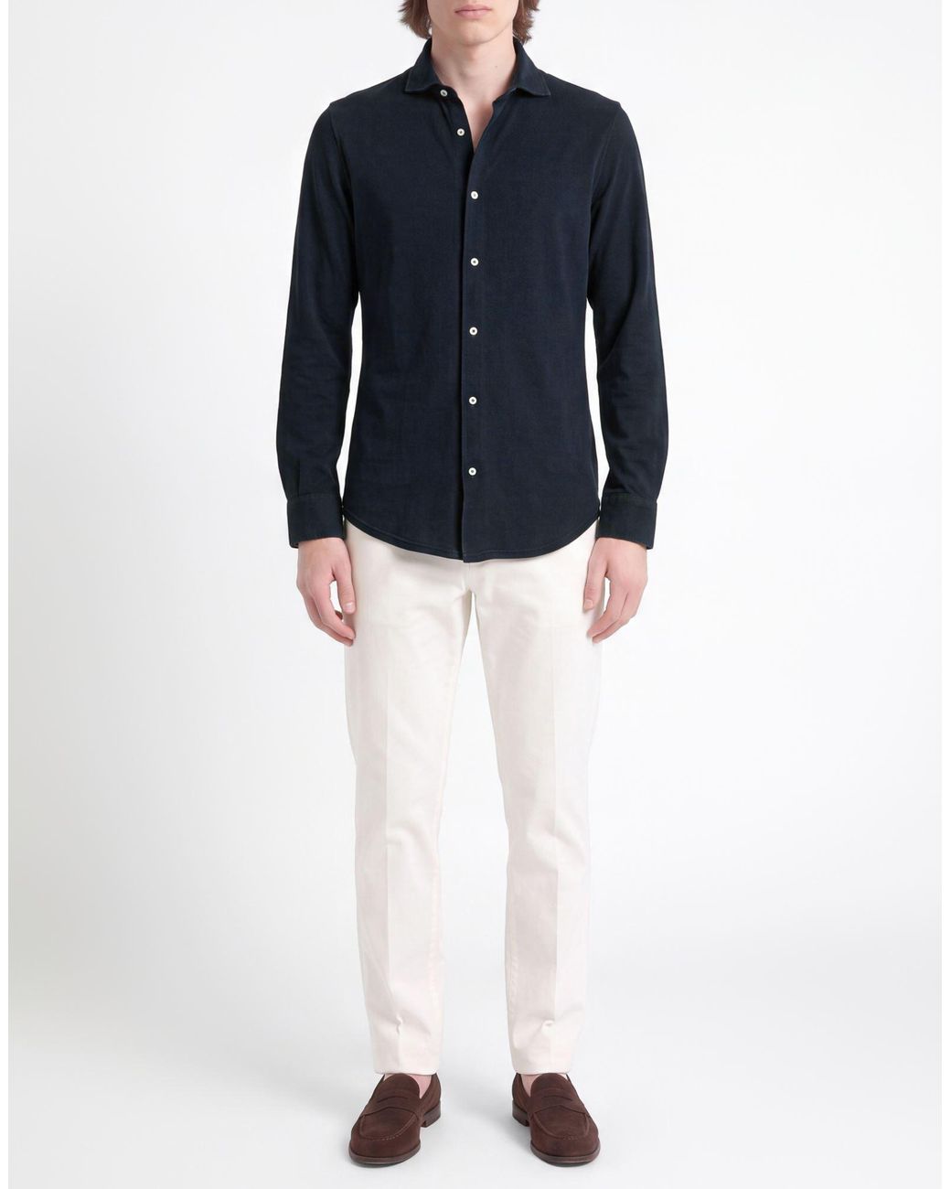 Fedeli Blue Shirts for men