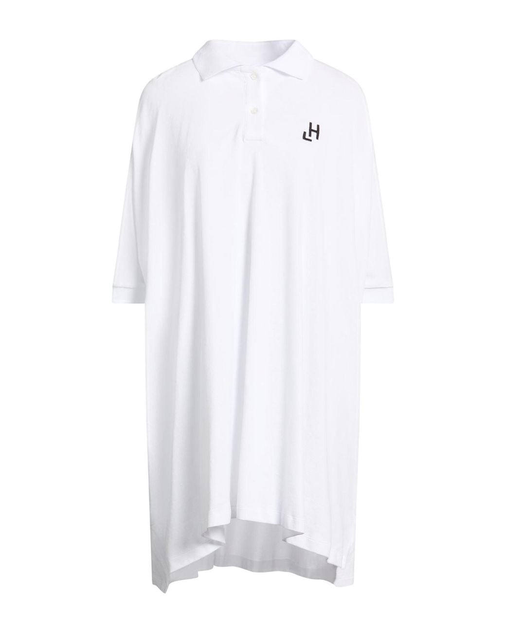 hinnominate White Mini Dress Cotton