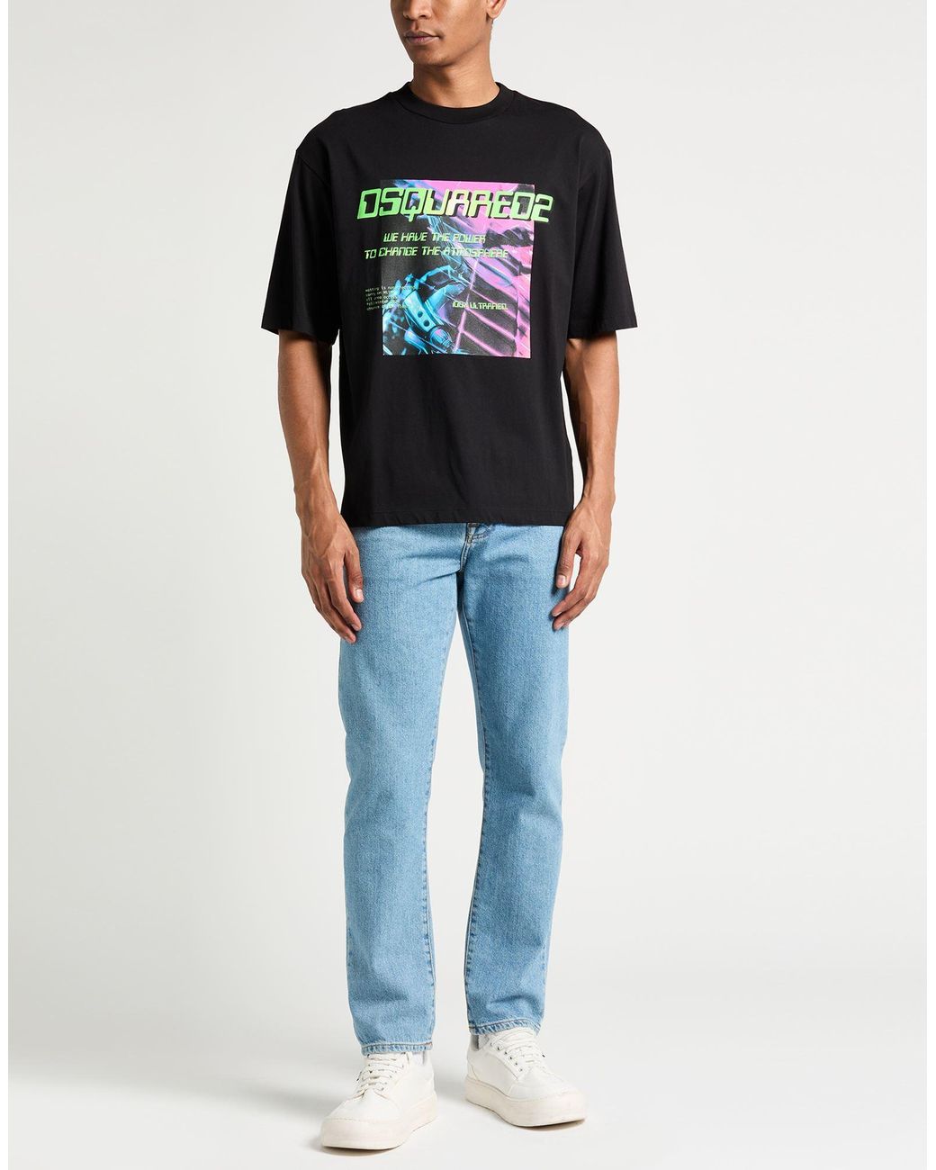 DSquared² Black T-Shirts for men