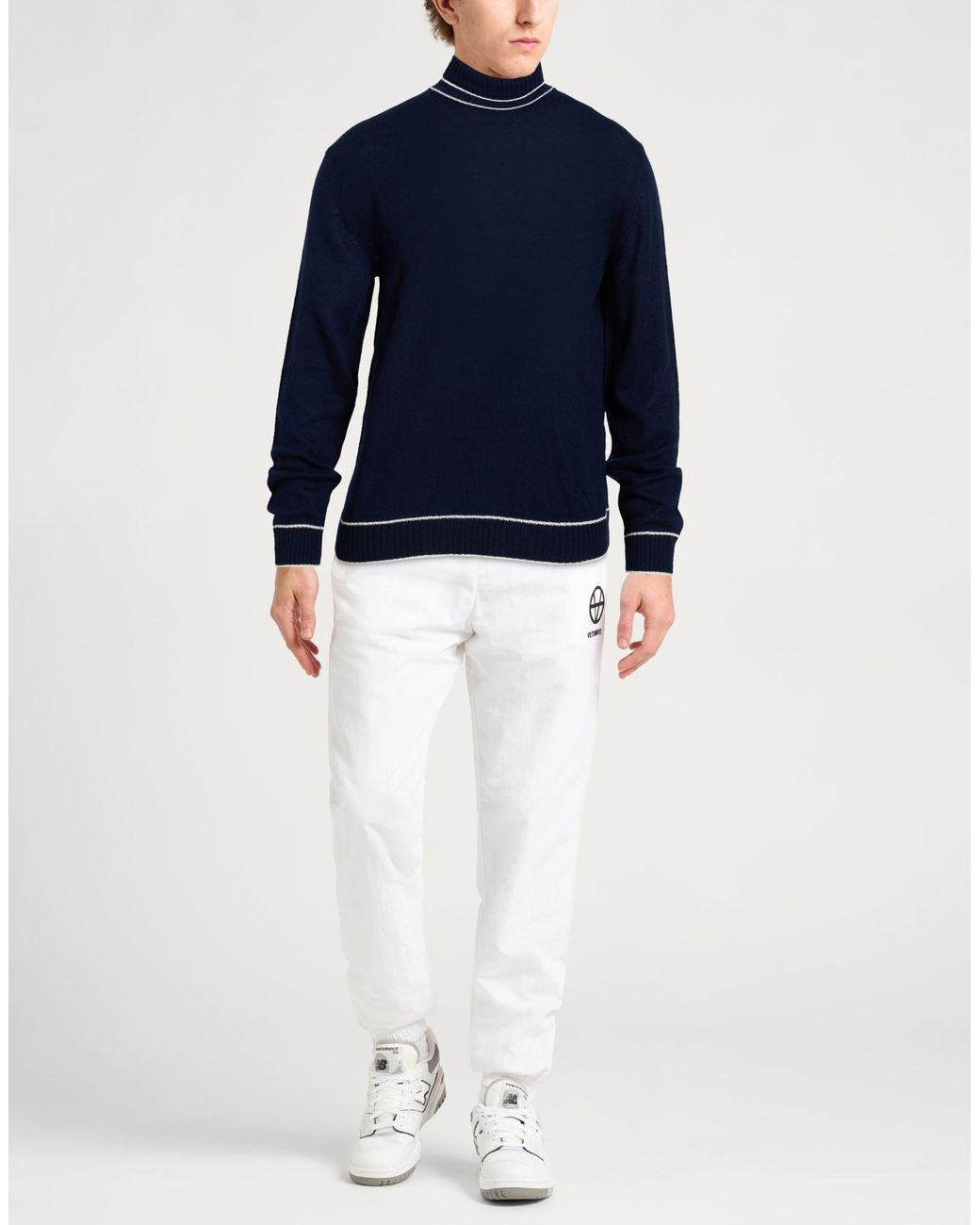 Eleventy Blue Turtleneck for men
