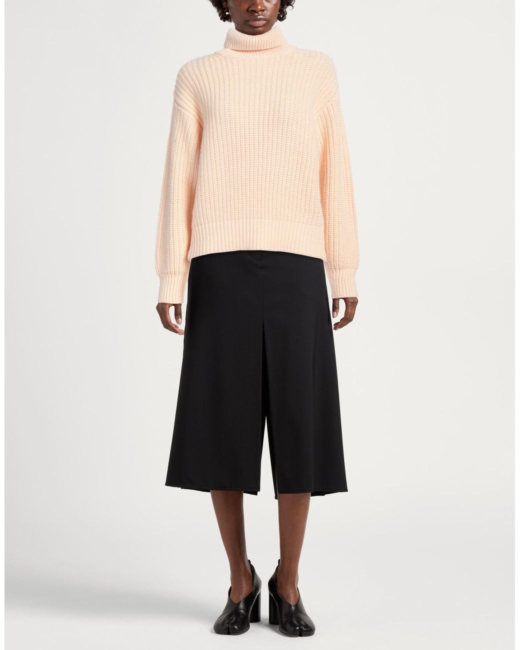 Attic And Barn White Turtleneck