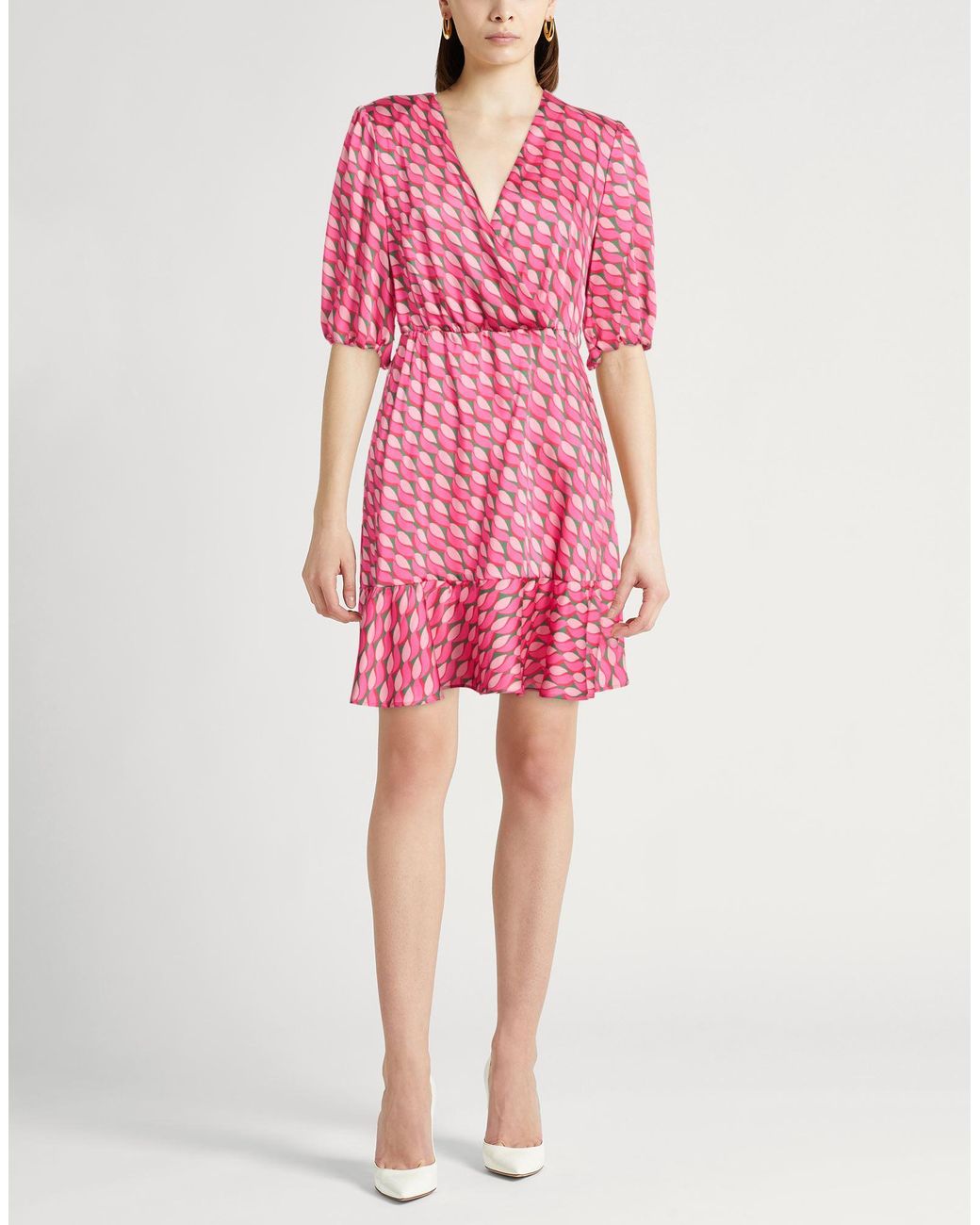 Liu Jo Pink Mini Dress Polyester