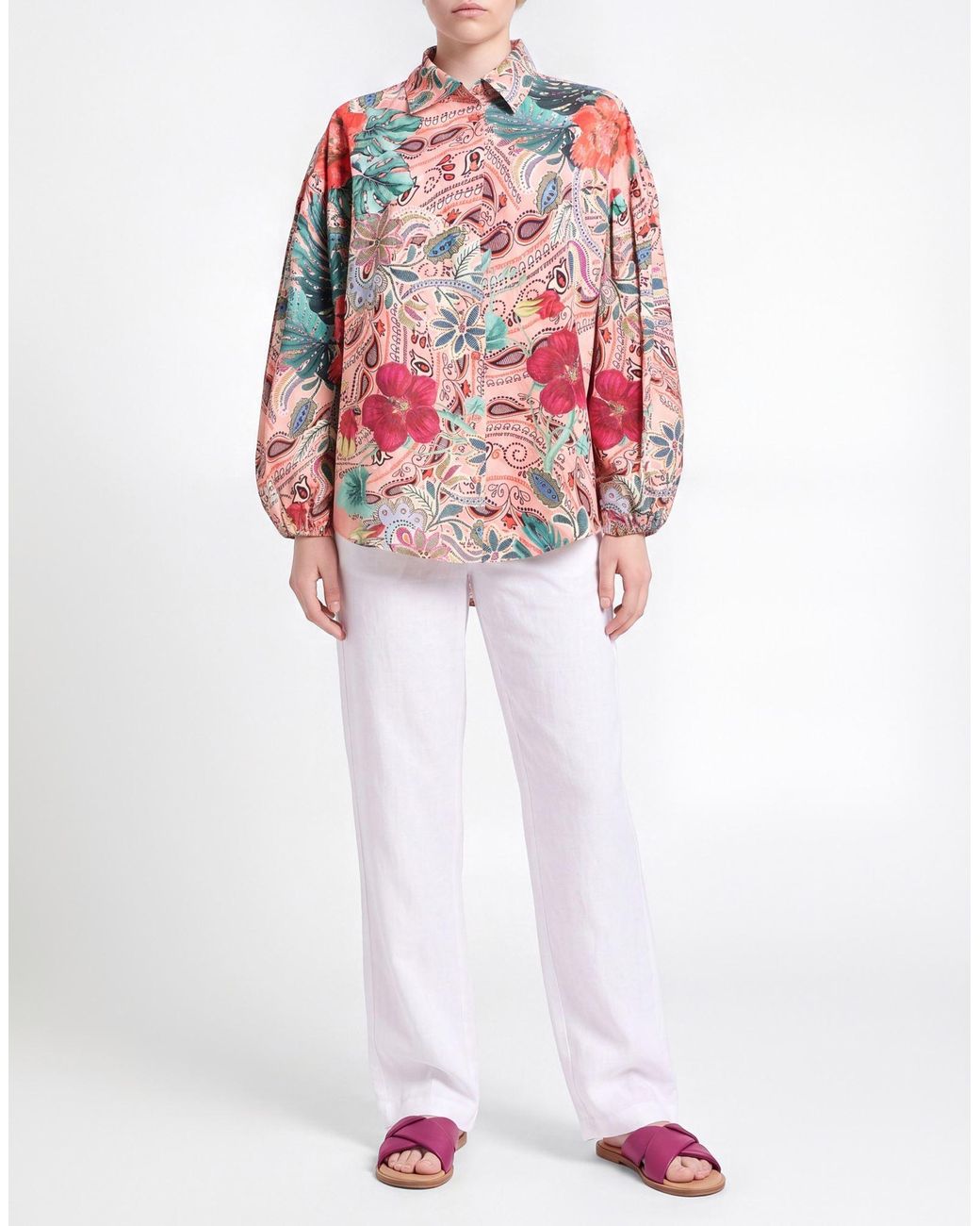 MARCIANO BY GUESS Red Shirt Cotton