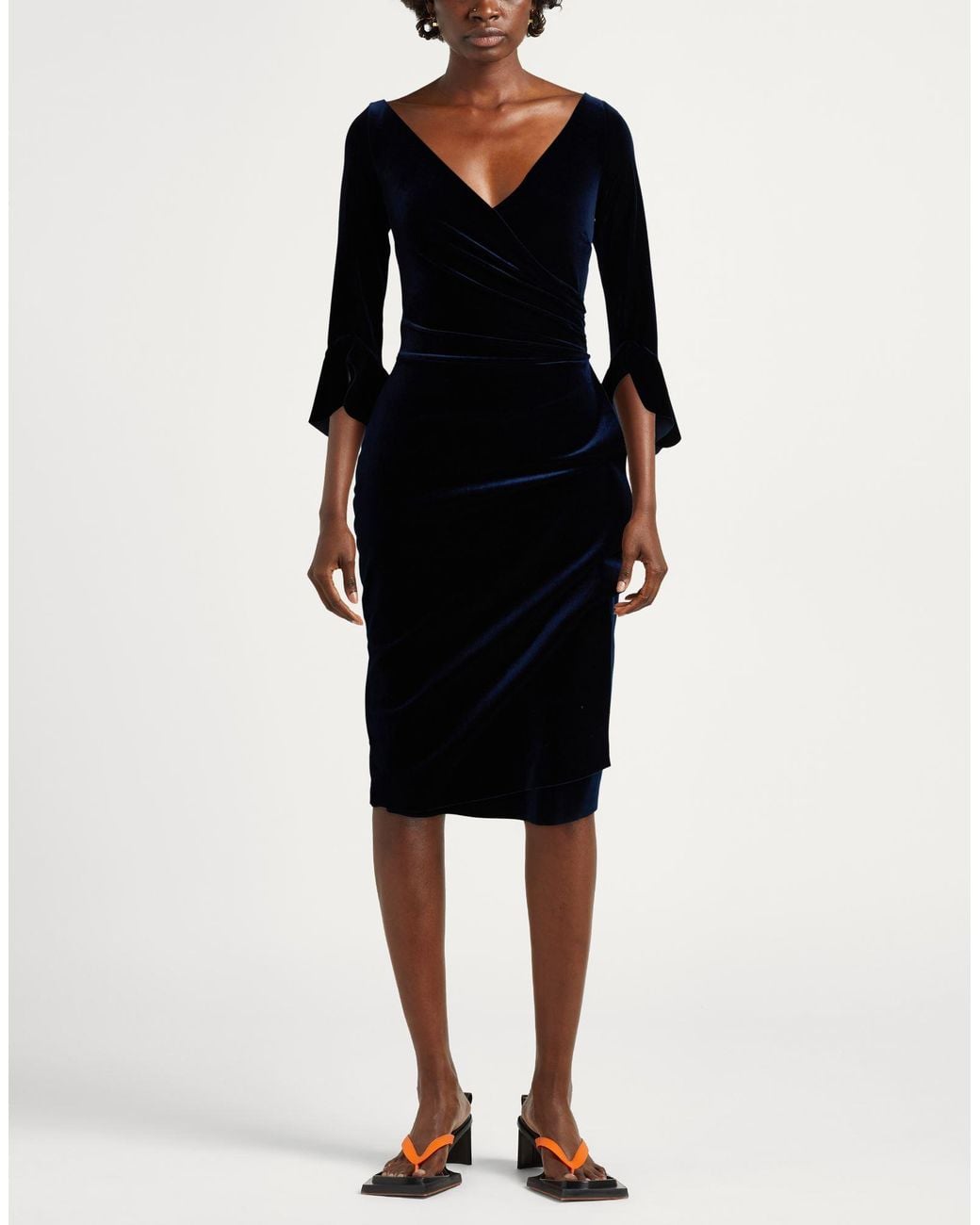 La Petite Robe Di Chiara Boni Black Midi Dress