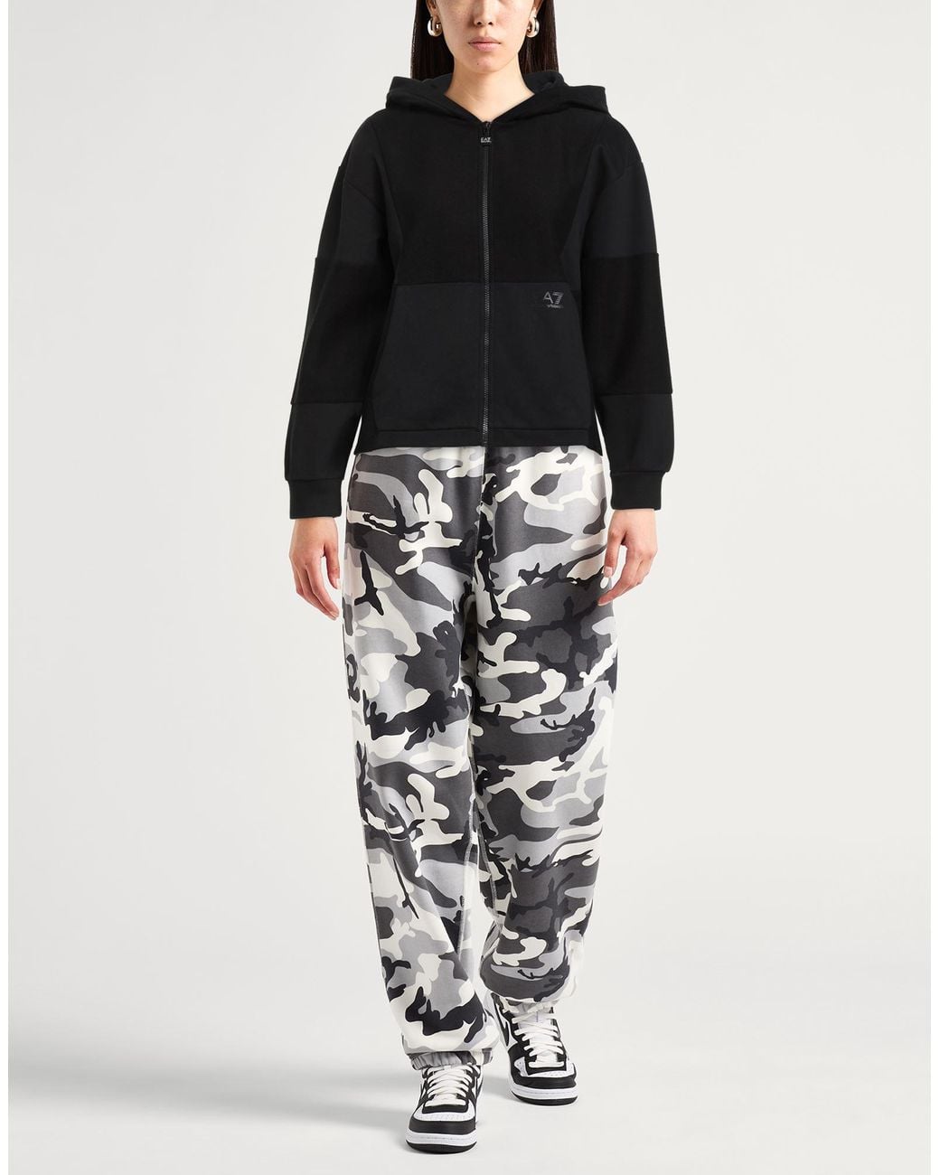 EA7 Black Sweatshirts