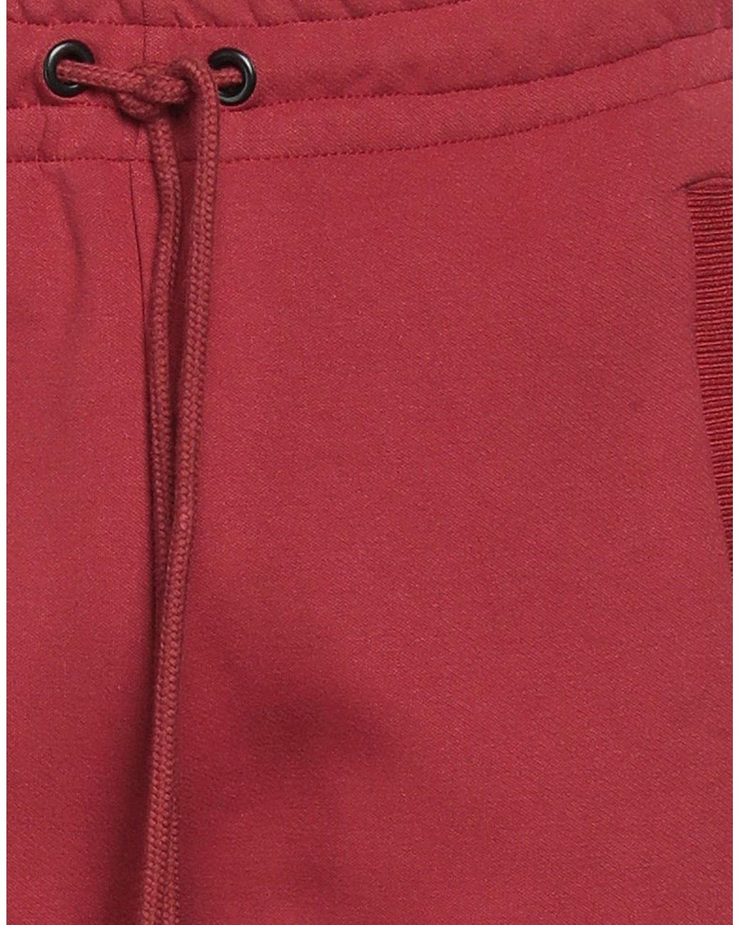 Bikkembergs Red Pants for men