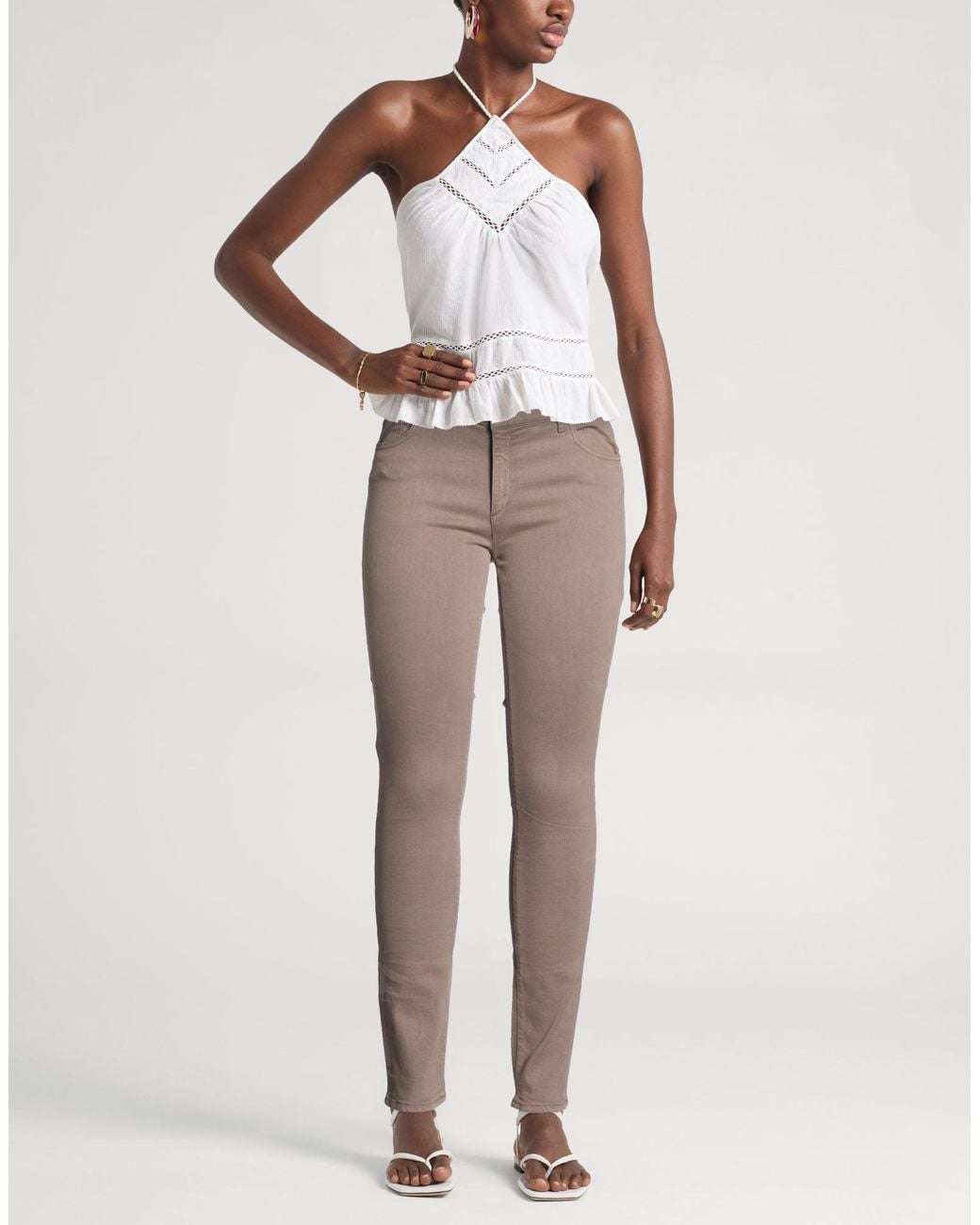 Trussardi Gray Jeans
