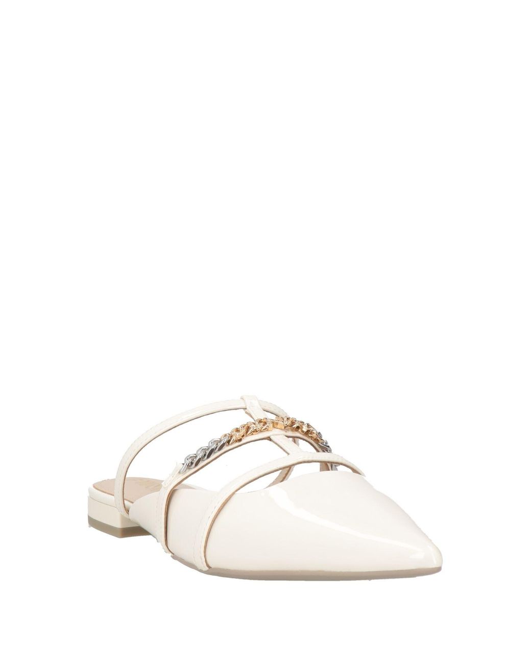Pinko White Mules & Clogs