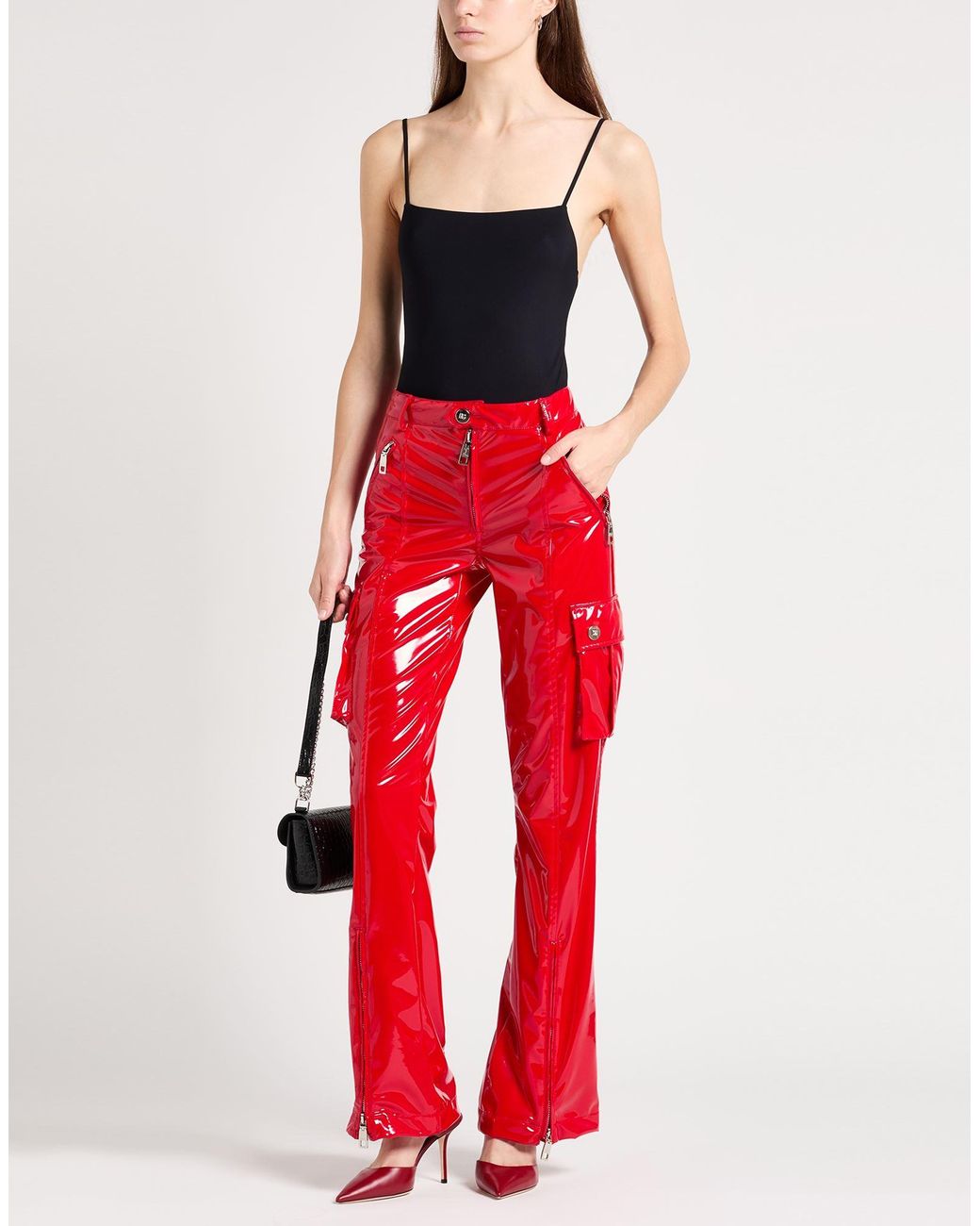 Dolce & Gabbana Red Trouser