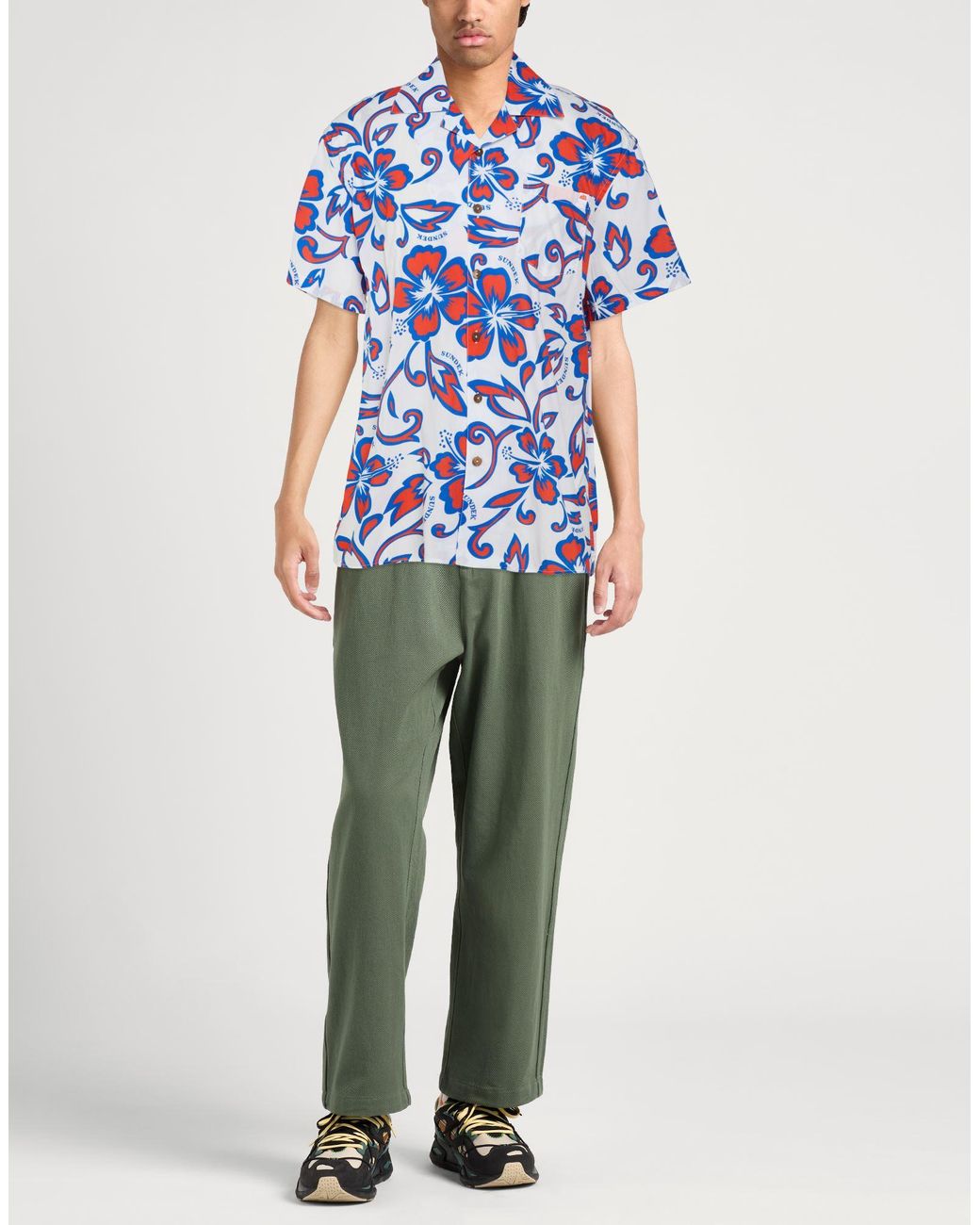 Sundek Blue Shirt for men