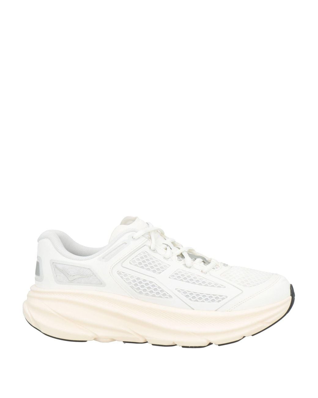 Hoka One One White Clifton One9 Running Shoes for men