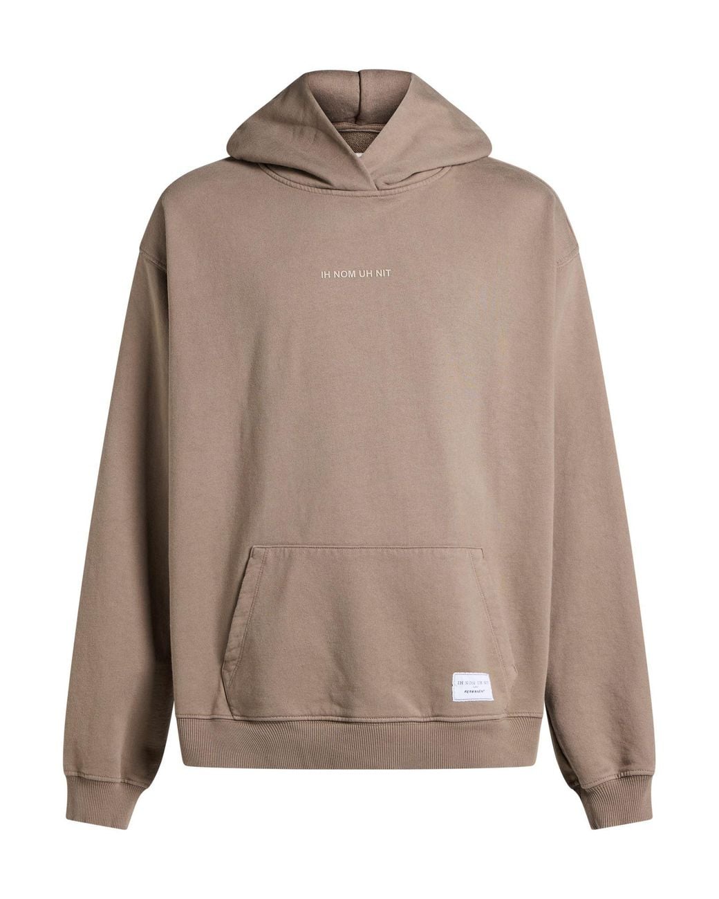 Ih Nom Uh Nit Brown Sweatshirt Cotton for men