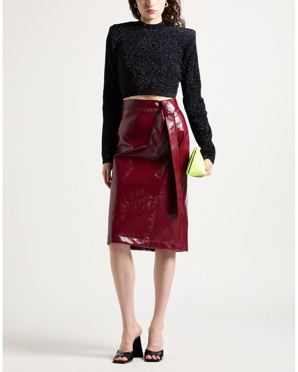 ROTATE BIRGER CHRISTENSEN Black Cardigan