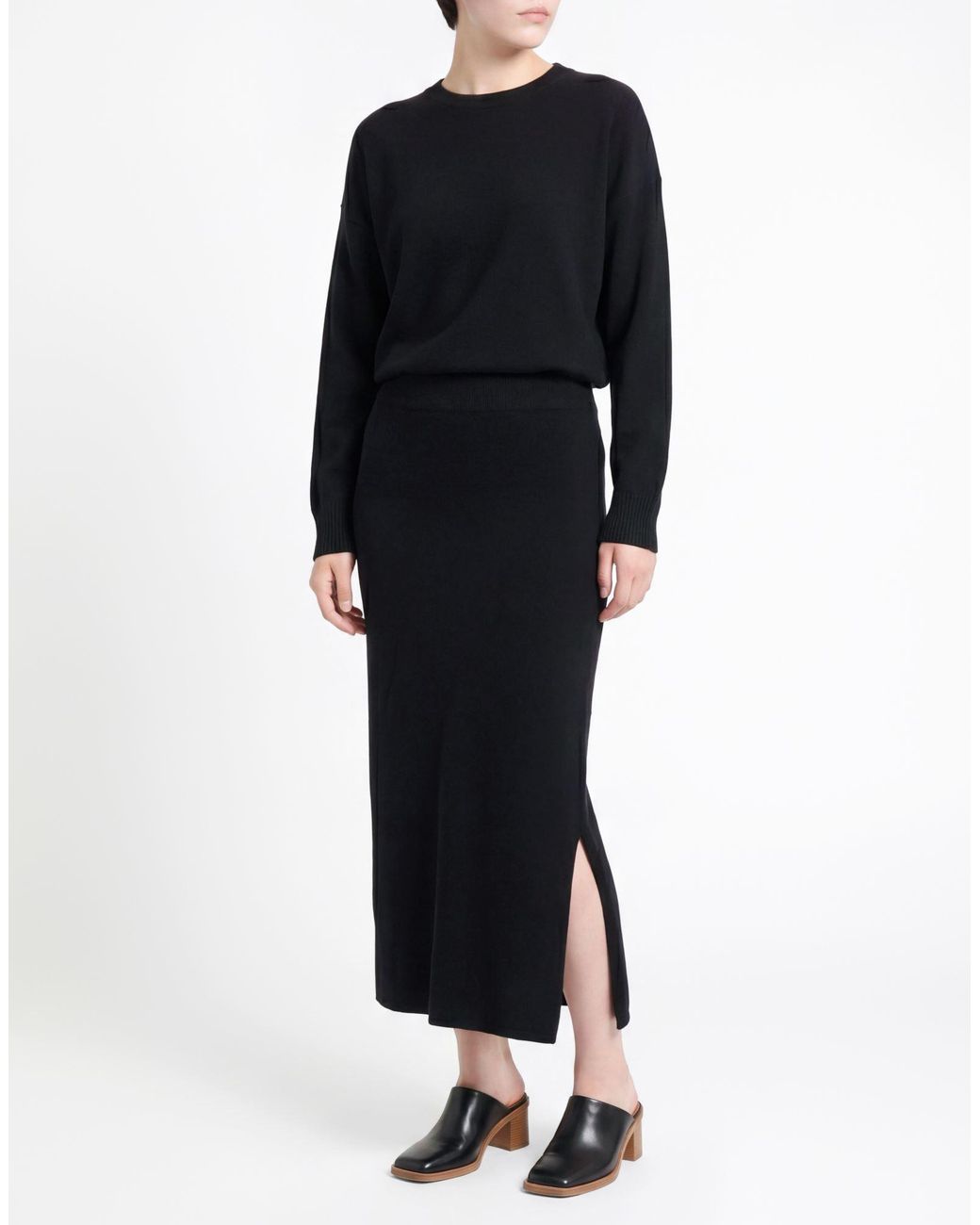 Joseph Ribkoff Black Midi Skirt