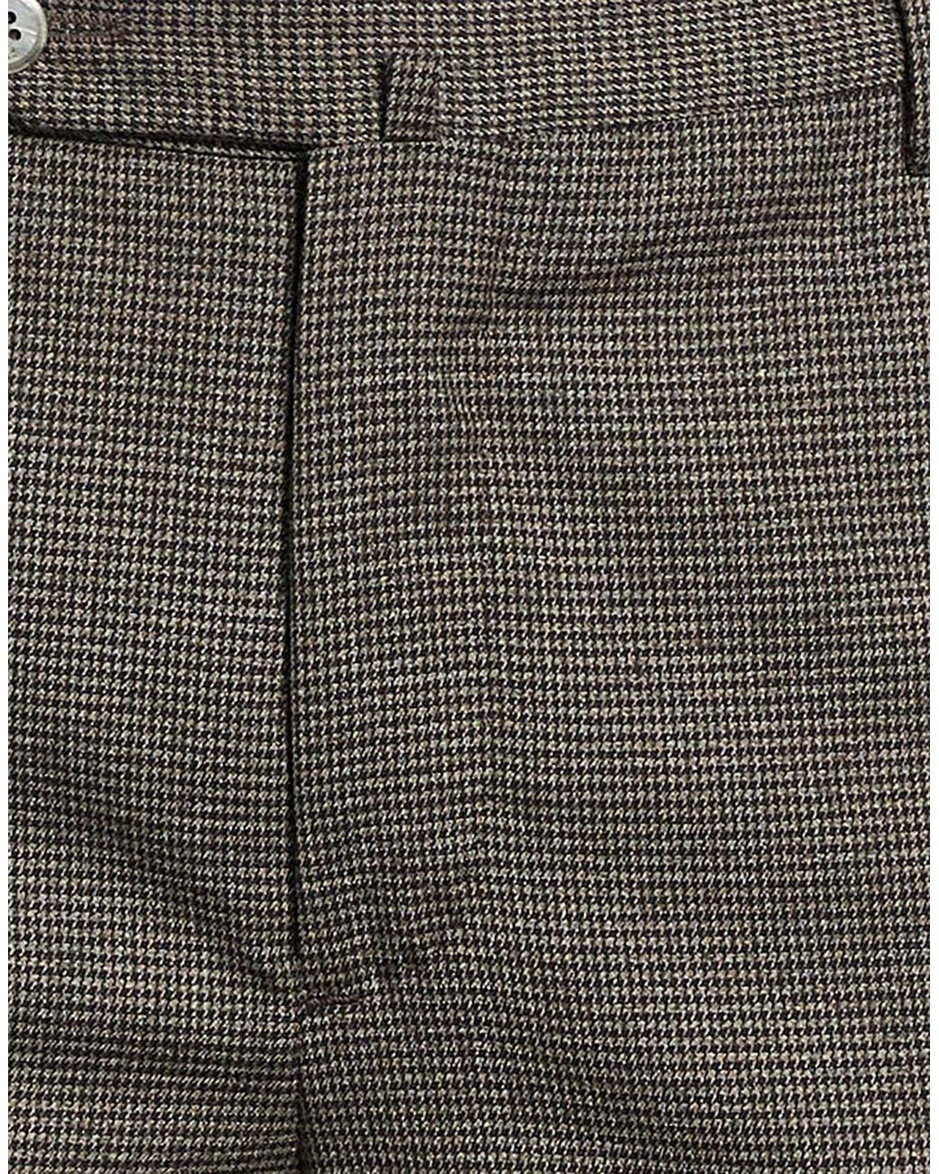 PT Torino Gray Pants Polyester, Wool, Elastane for men