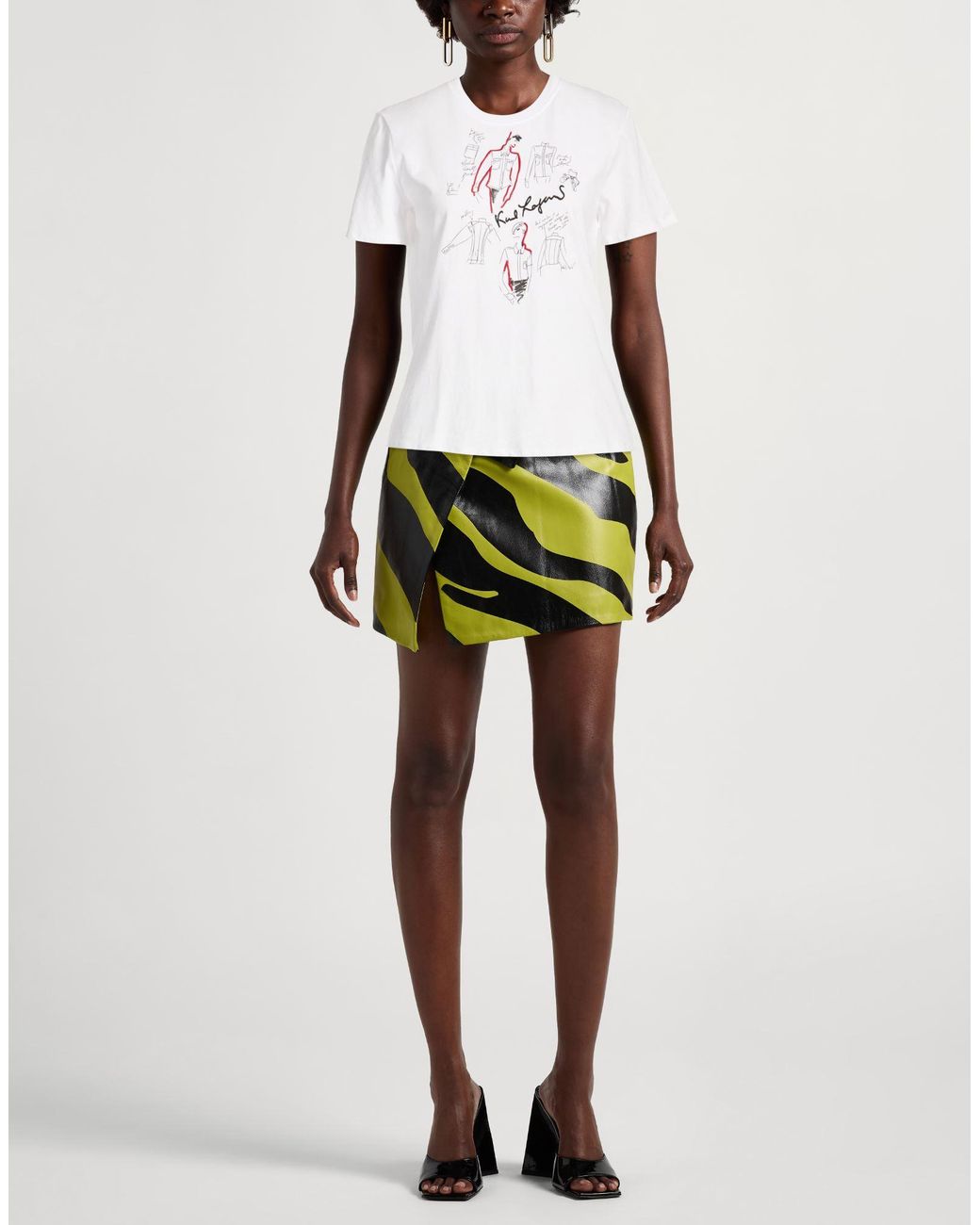 Karl Lagerfeld White T-Shirt