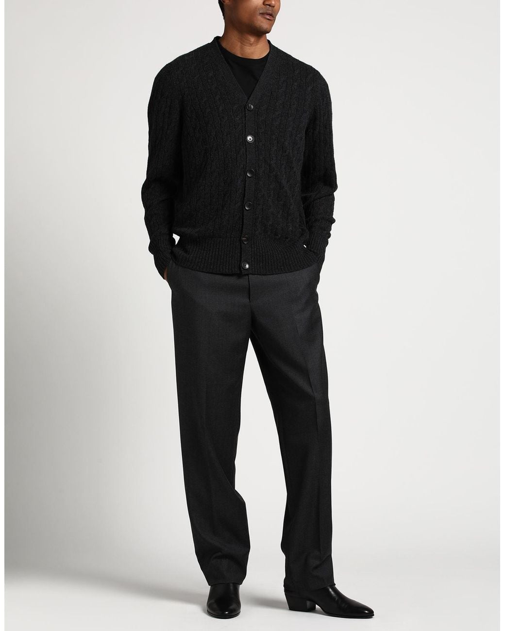 Etro Black Cardigan for men