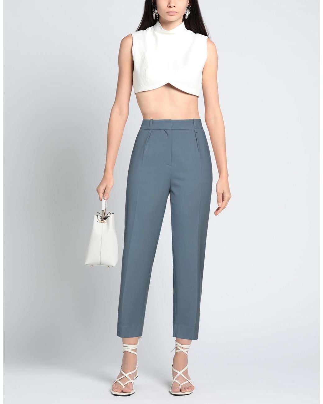 Maje Blue Trouser