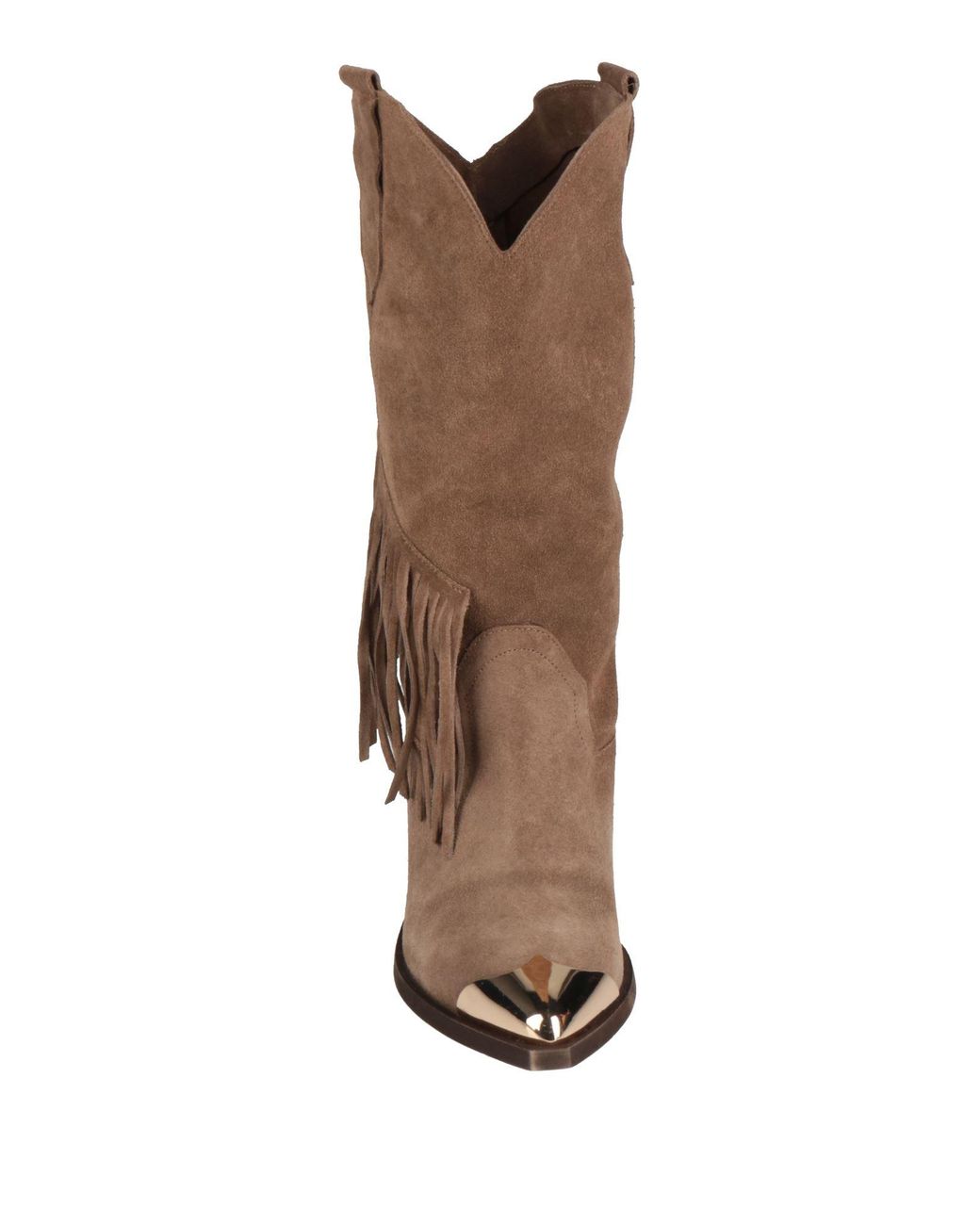 Just Cavalli Brown Light Boot Leather