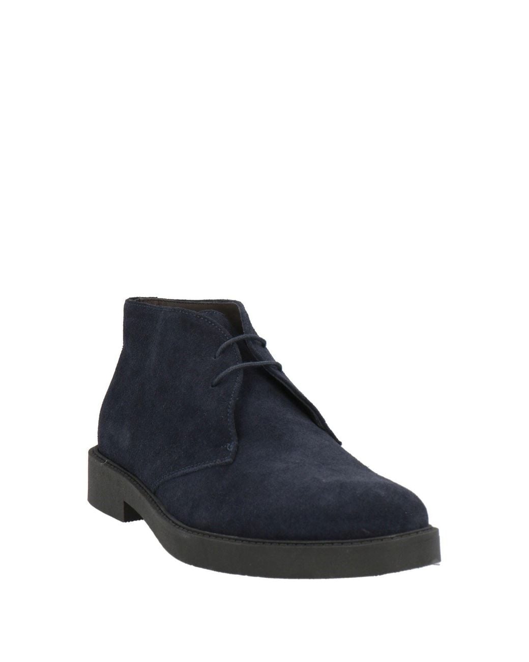 Daniele Alessandrini Blue Midnight Ankle Boots Leather for men