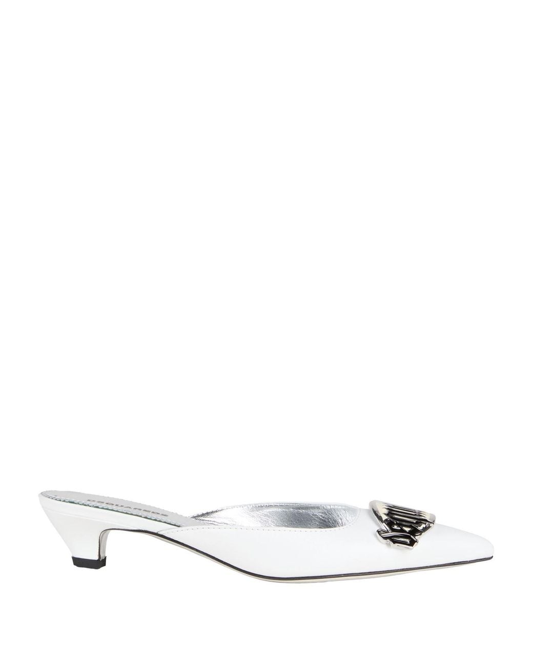 DSquared² White Mules & Clogs