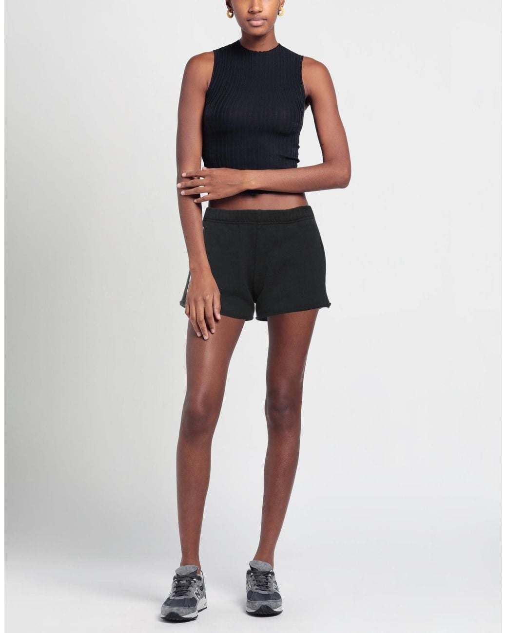 Heron Preston Black Shorts & Bermuda Shorts