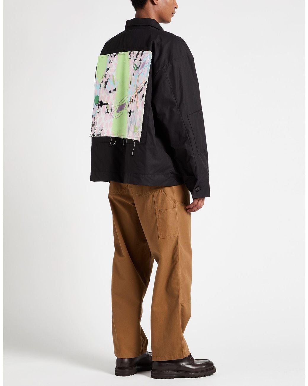 WESTFALL Black Jacket Cotton for men