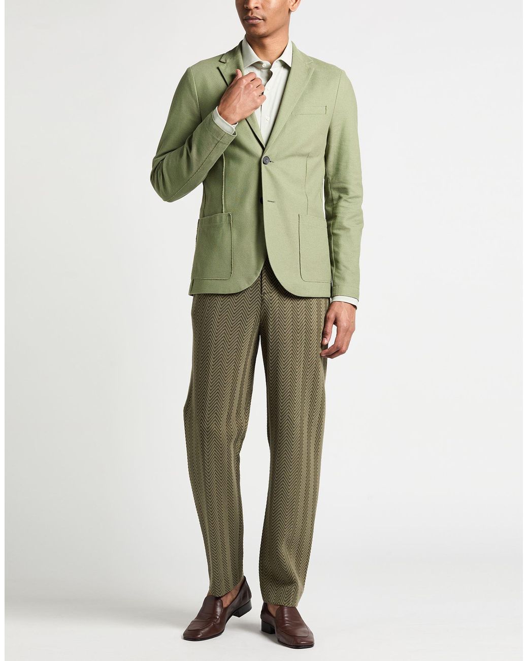 Americana Harris Wharf London de hombre de color Green