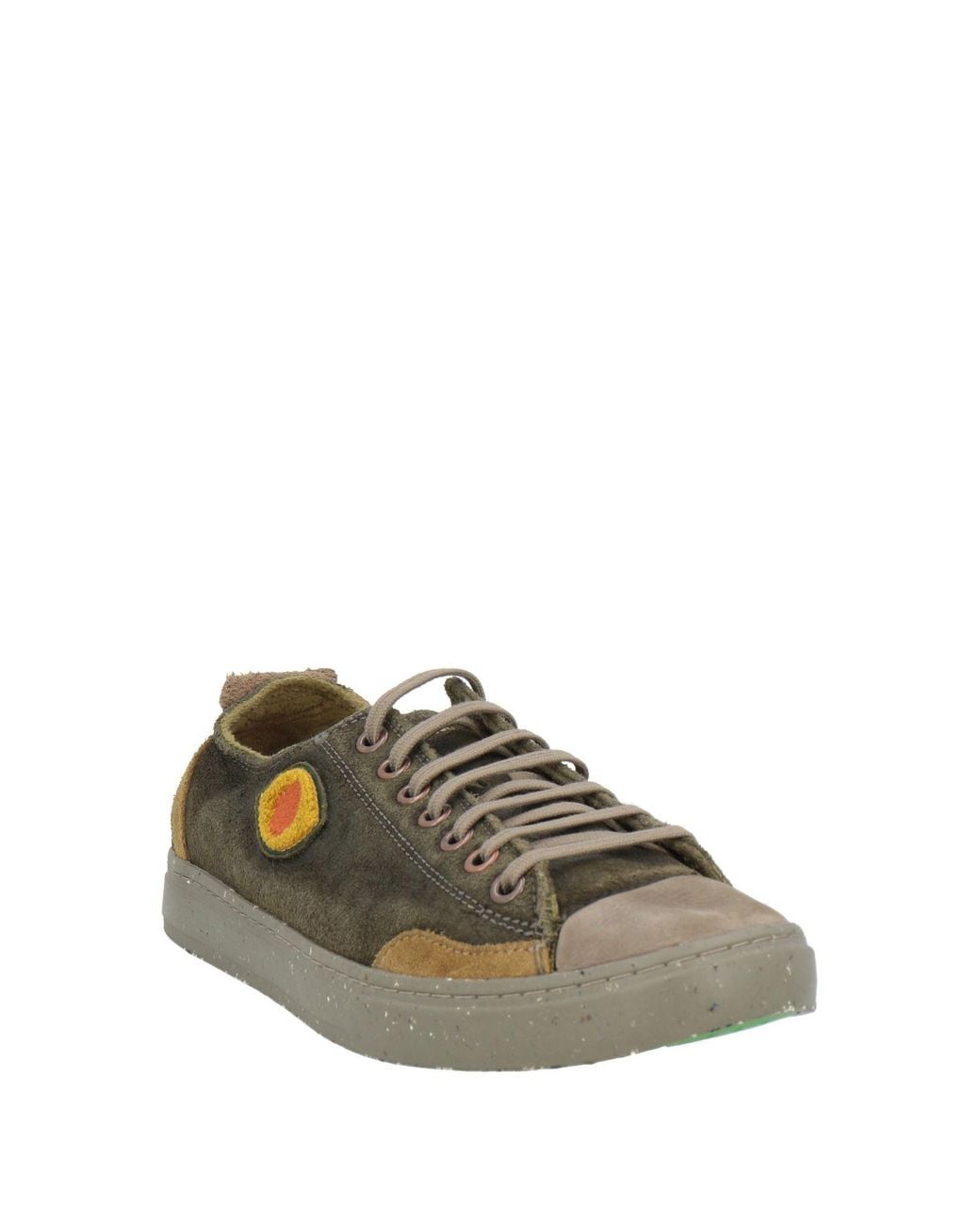 Satorisan Green Military Sneakers Leather for men