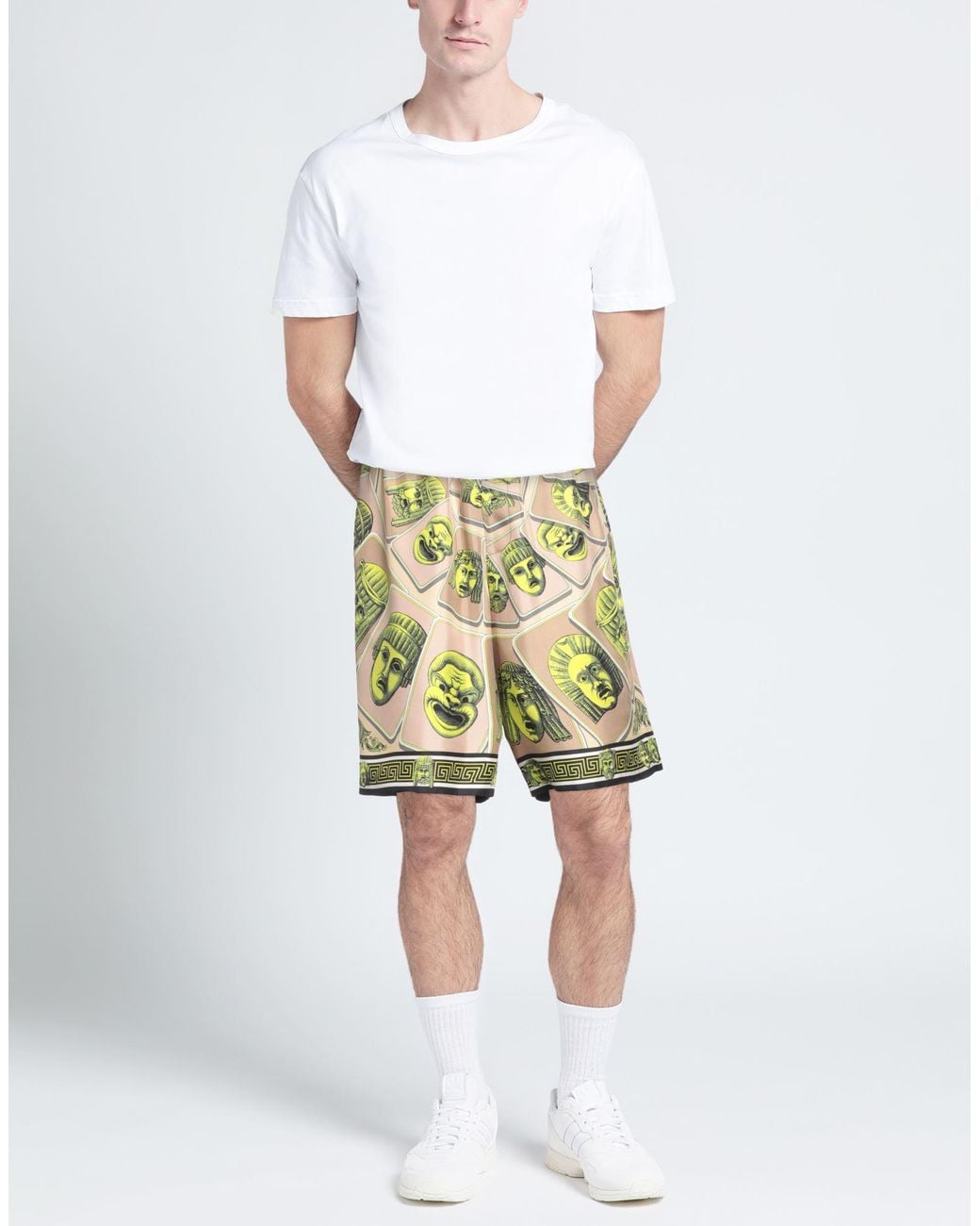 Shorts E Bermuda di Versace in Green da Uomo