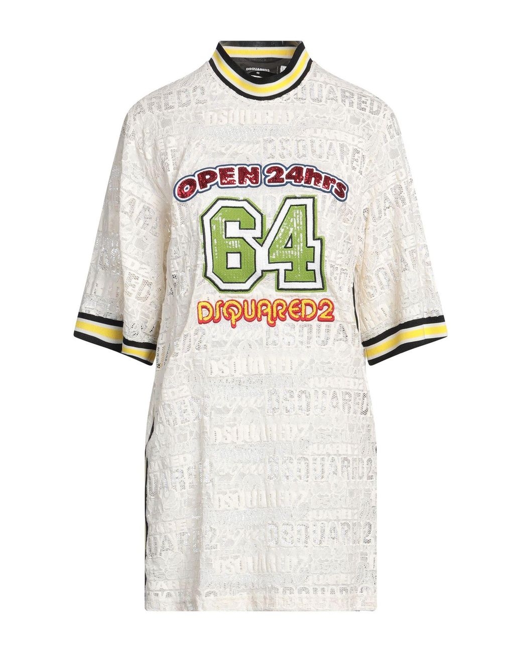 Robe courte DSquared² en coloris White