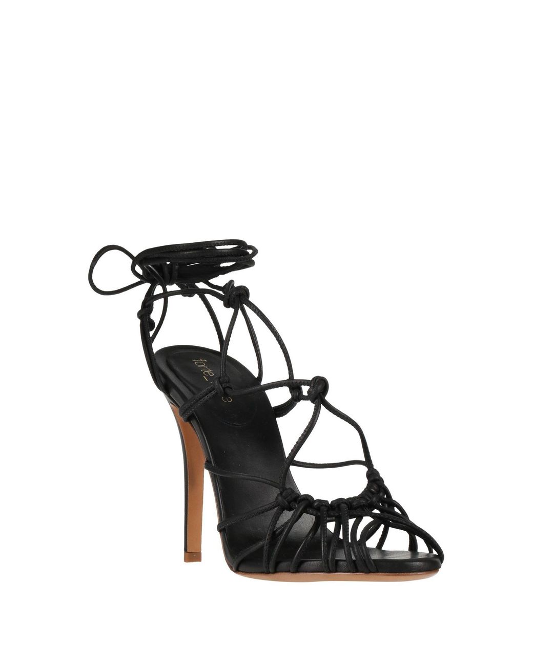 Forte_forte Black Sandals