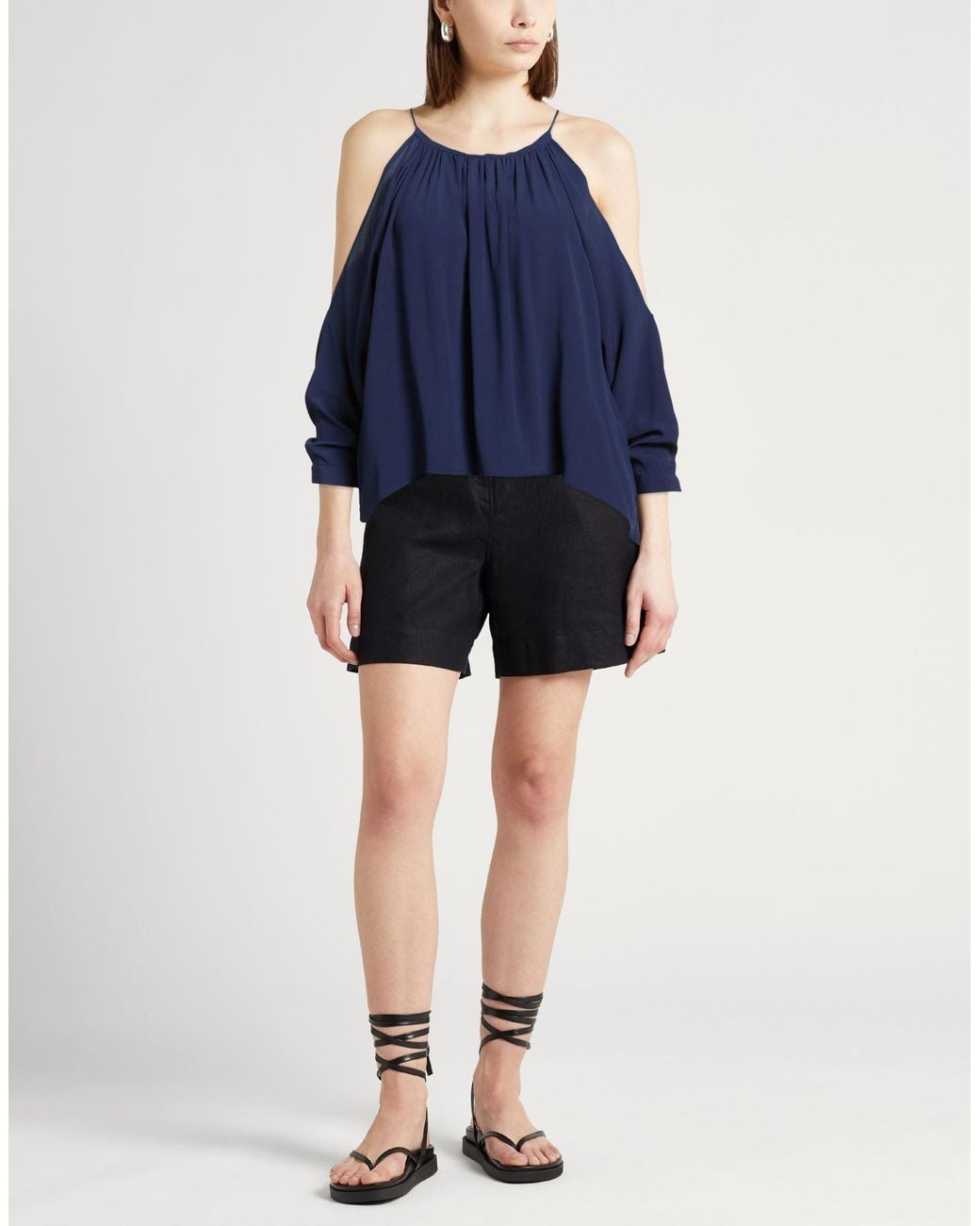 Semicouture Blue Tops