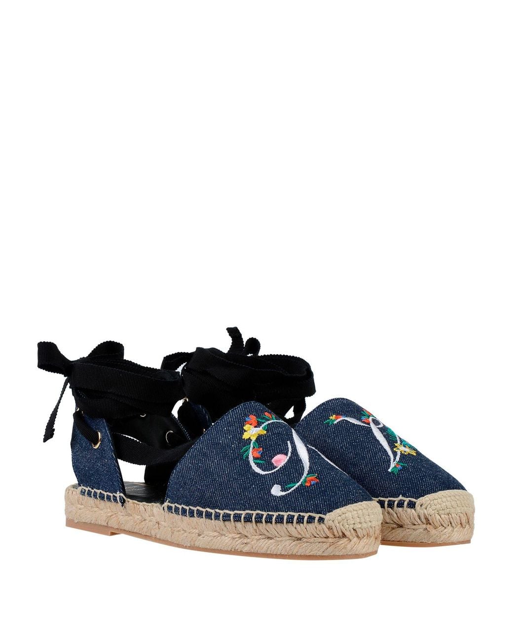 Roger Vivier Blue Espadrilles