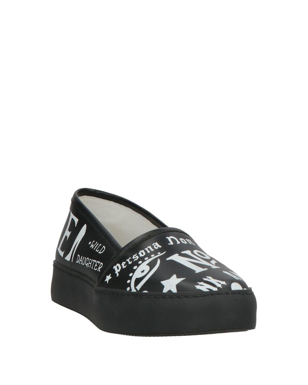 John Richmond Black Sneakers Leather