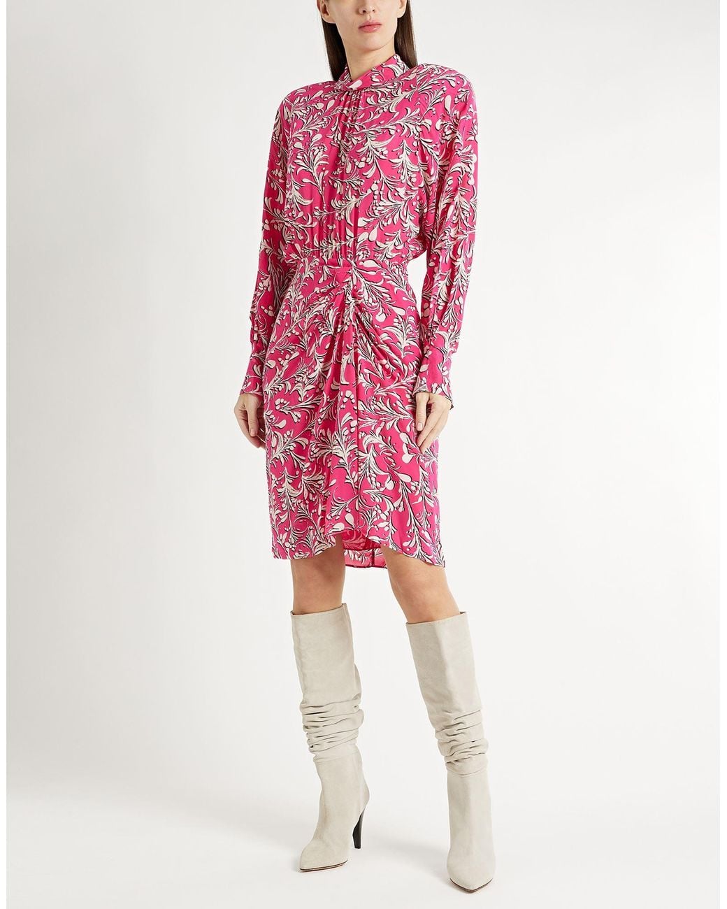 Isabel Marant Pink Midi Dress