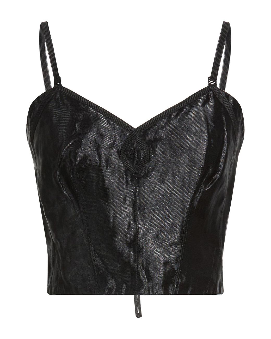 Maison Margiela Black Top Silk