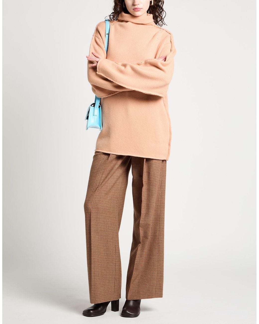 Marni Pink Turtleneck Virgin Wool