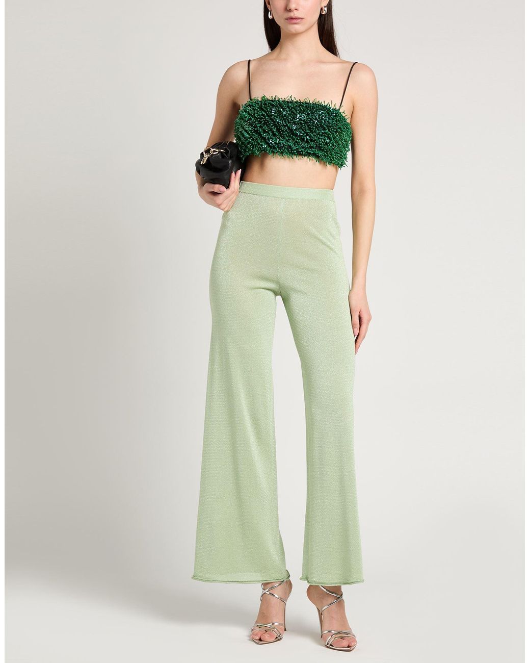 Roberto Collina Green Trouser