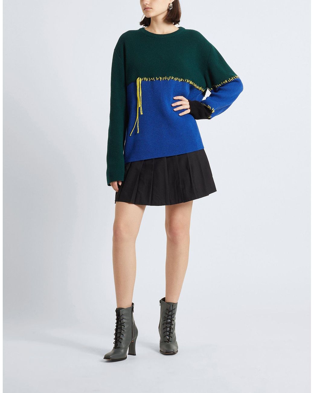 8 by YOOX Black Ankle Boots