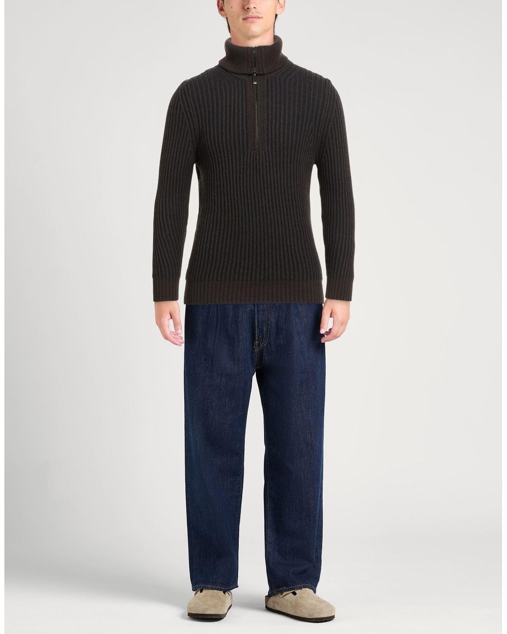 Pullover Alpha Studio de hombre de color Black