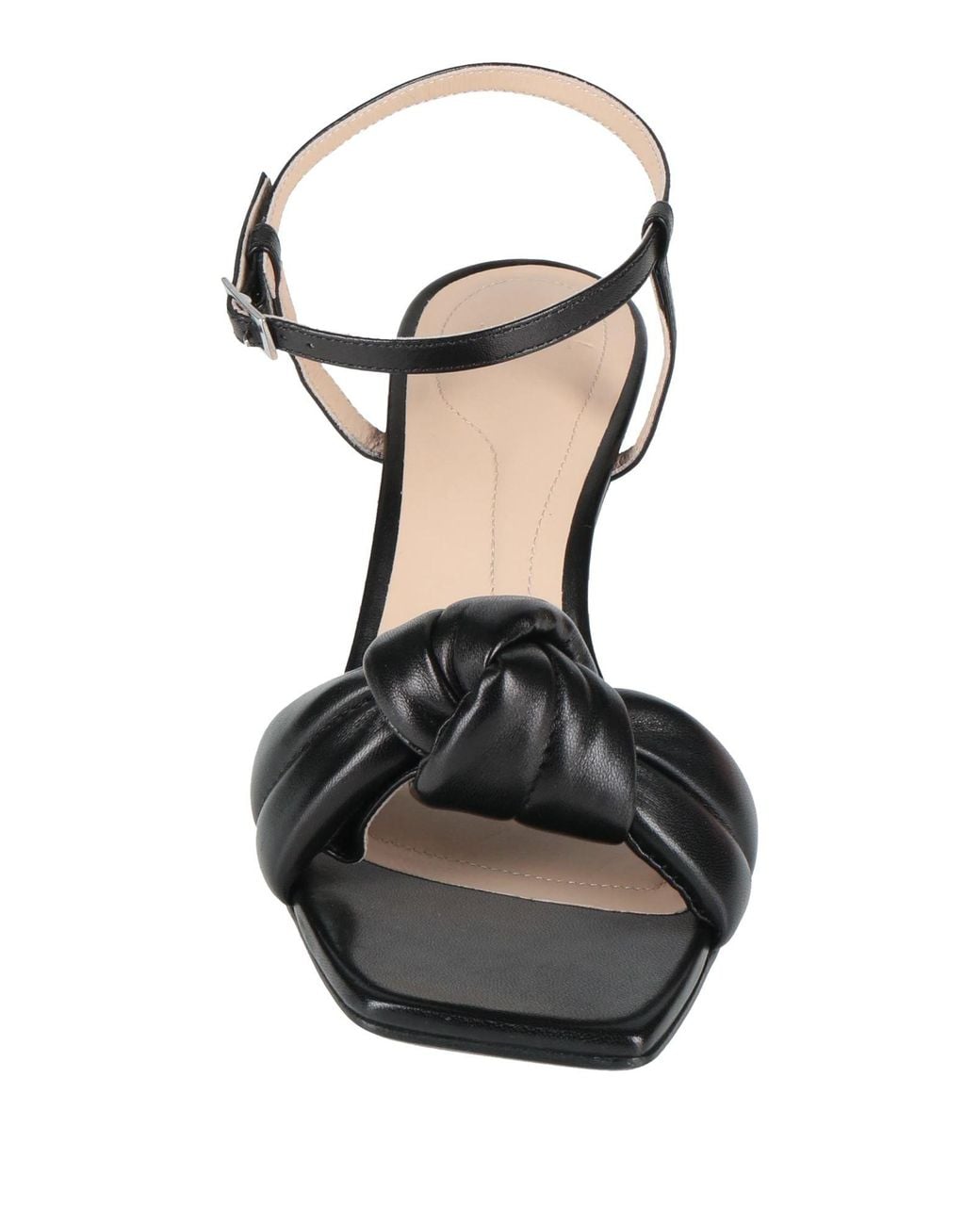 High Black Sandals