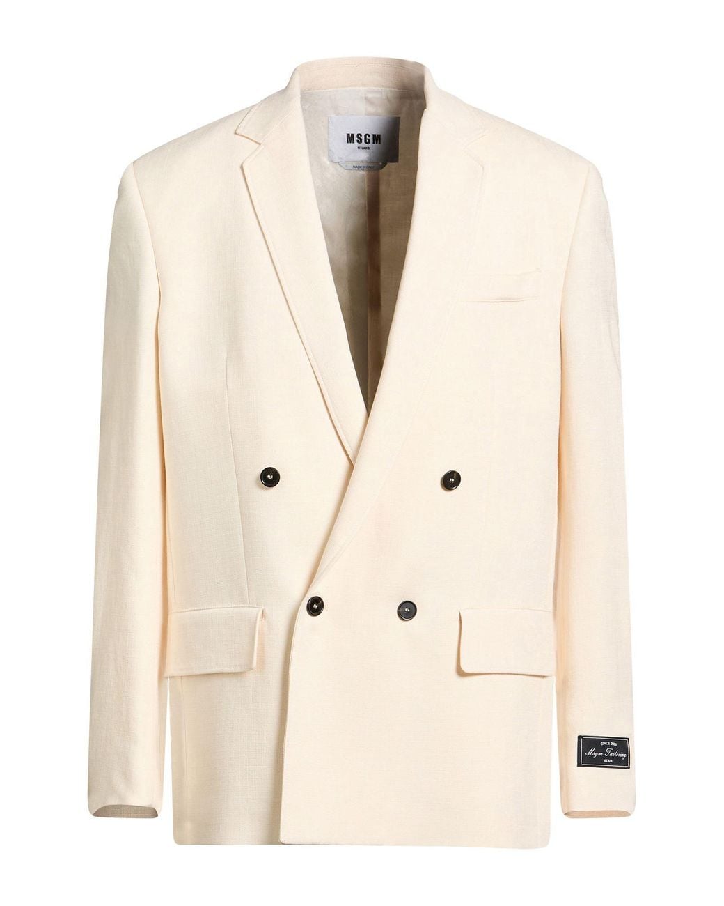 MSGM Natural Blazers for men