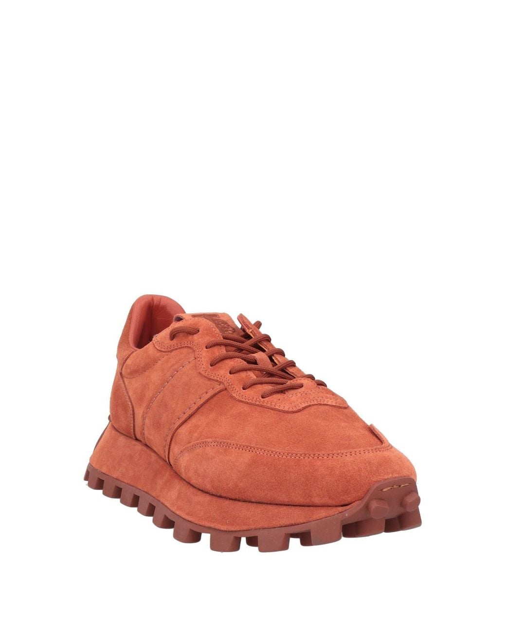 Tod's Red Sneakers Leather
